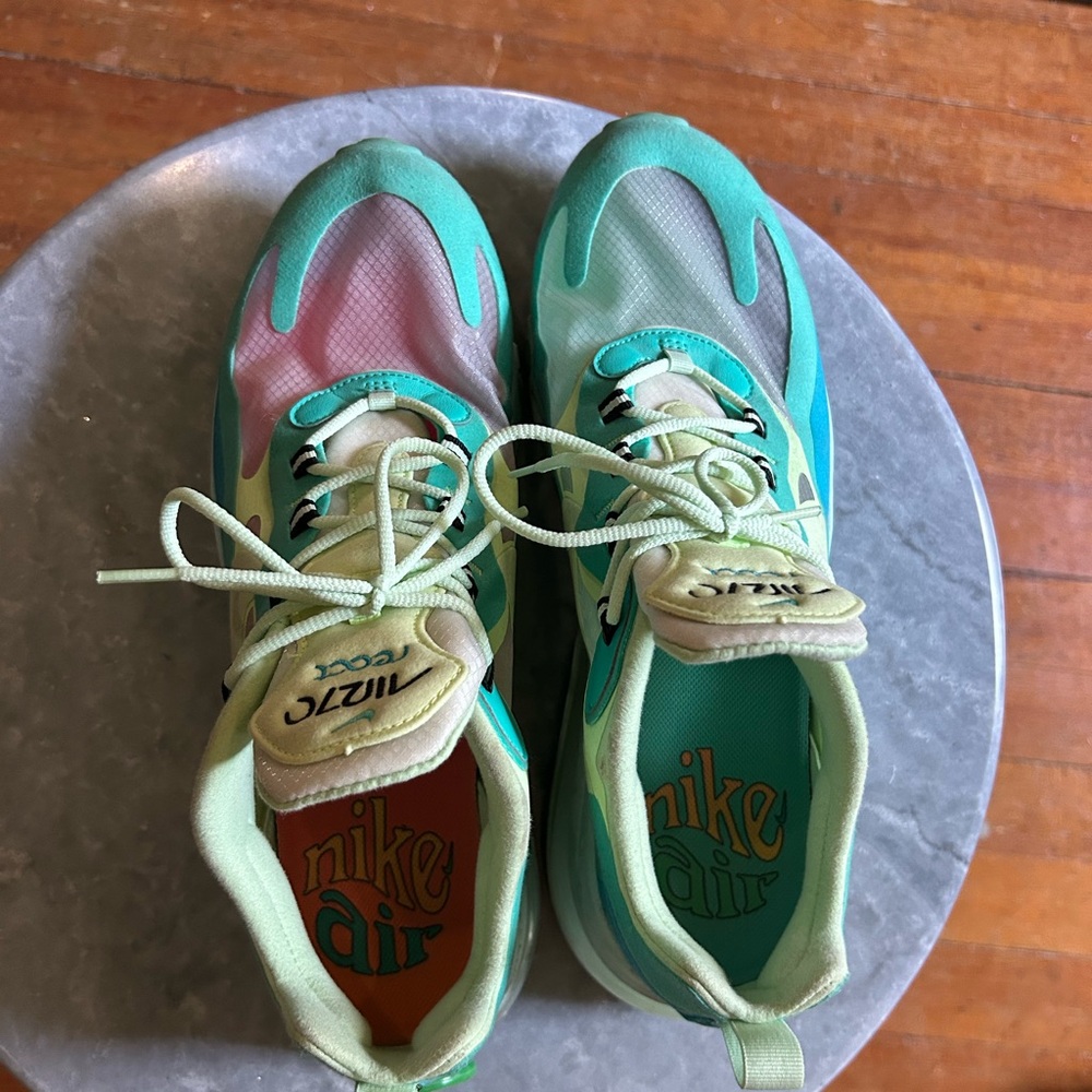 Nike Mint and Cream Sneakers